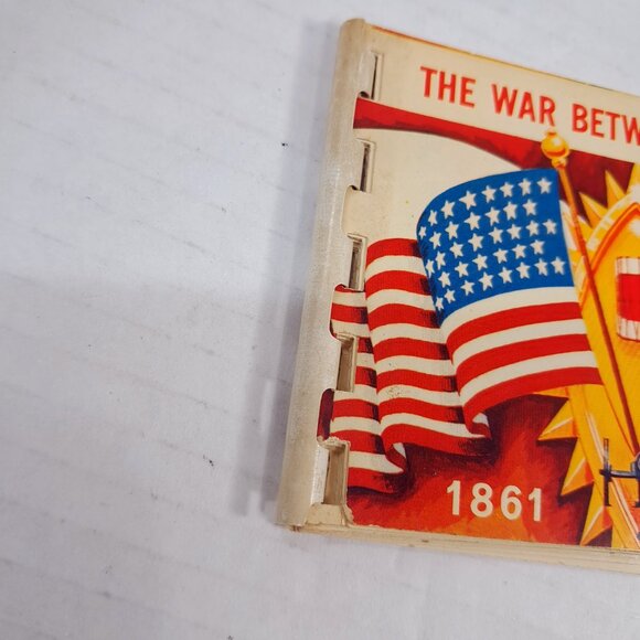 Vintage The War Between the States Civil souvenir Postcard Picture Book album - Picture 2 of 11